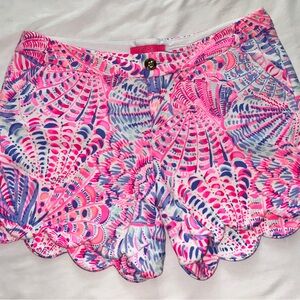 NWOT Lilly Pulitzer Buttercup Knit Short in Razberry sz10